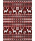 Addison Rugs Chantille Red ACN1820 5ft. x 7ft.6in. Rect. Rug