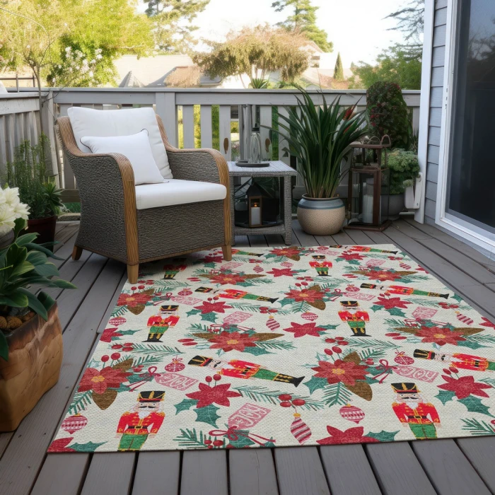 Addison Rugs Chantille Ivory ACN1822 8ft. x 10ft. Rect. Rug