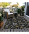 Addison Rugs Chantille Black ACN1823 9ft. x 12ft. Rect. Rug