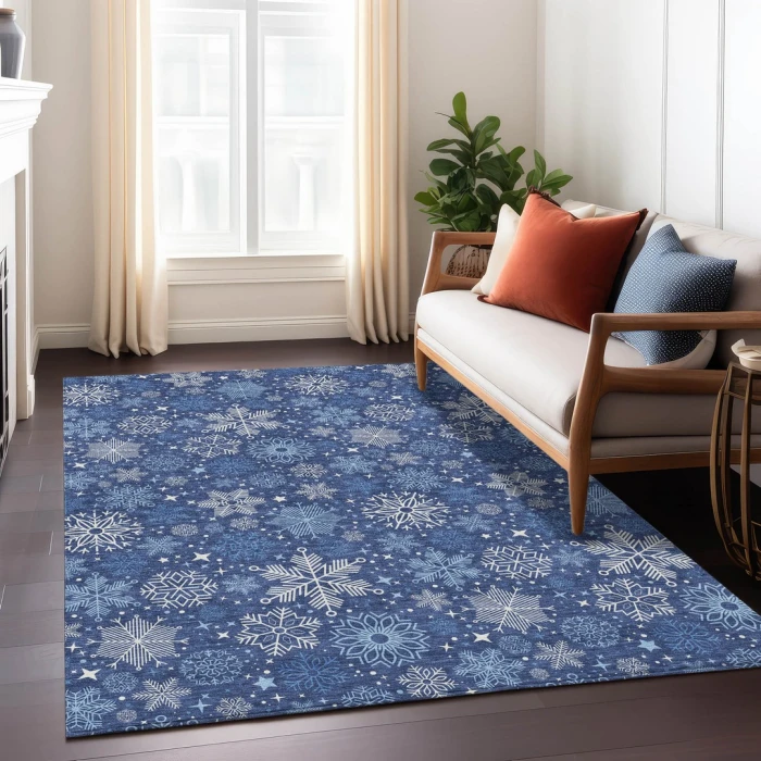 Addison Rugs Chantille Blue ACN1823 8ft. x 10ft. Rect. Rug