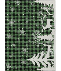 Addison Rugs Chantille Green ACN1824 9ft. x 12ft. Rect. Rug