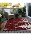 Addison Rugs Chantille Red ACN1824 8ft. x 10ft. Rect. Rug