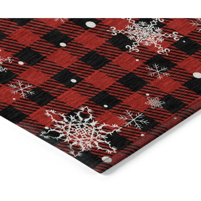 Addison Rugs Chantille Red ACN1824 8ft. x 10ft. Rect. Rug