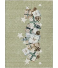 Addison Rugs Chantille Green ACN1825 9ft. x 12ft. Rect. Rug