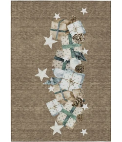 Addison Rugs Chantille Brown ACN1825 9ft. x 12ft. Rect. Rug