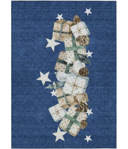 Addison Rugs Chantille Blue ACN1825 9ft. x 12ft. Rect. Rug