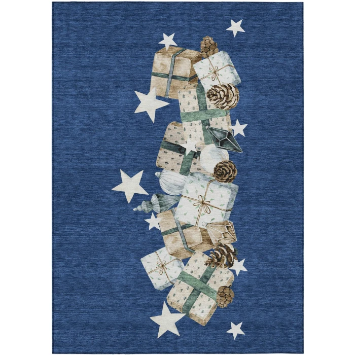 Addison Rugs Chantille Blue ACN1825 9ft. x 12ft. Rect. Rug