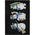 Addison Rugs Chantille Black ACN1826 8ft. x 10ft. Rect. Rug