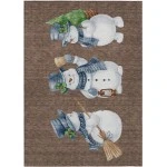 Addison Rugs Chantille Brown ACN1826 8ft. x 10ft. Rect. Rug