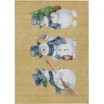 Addison Rugs Chantille Gold ACN1826 8ft. x 10ft. Rect. Rug
