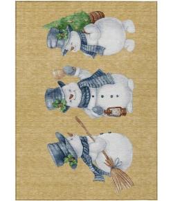 Addison Rugs Chantille Gold ACN1826 5ft. x 7ft.6in. Rect. Rug