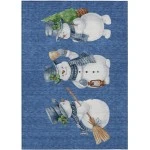 Addison Rugs Chantille Blue ACN1826 8ft. x 10ft. Rect. Rug
