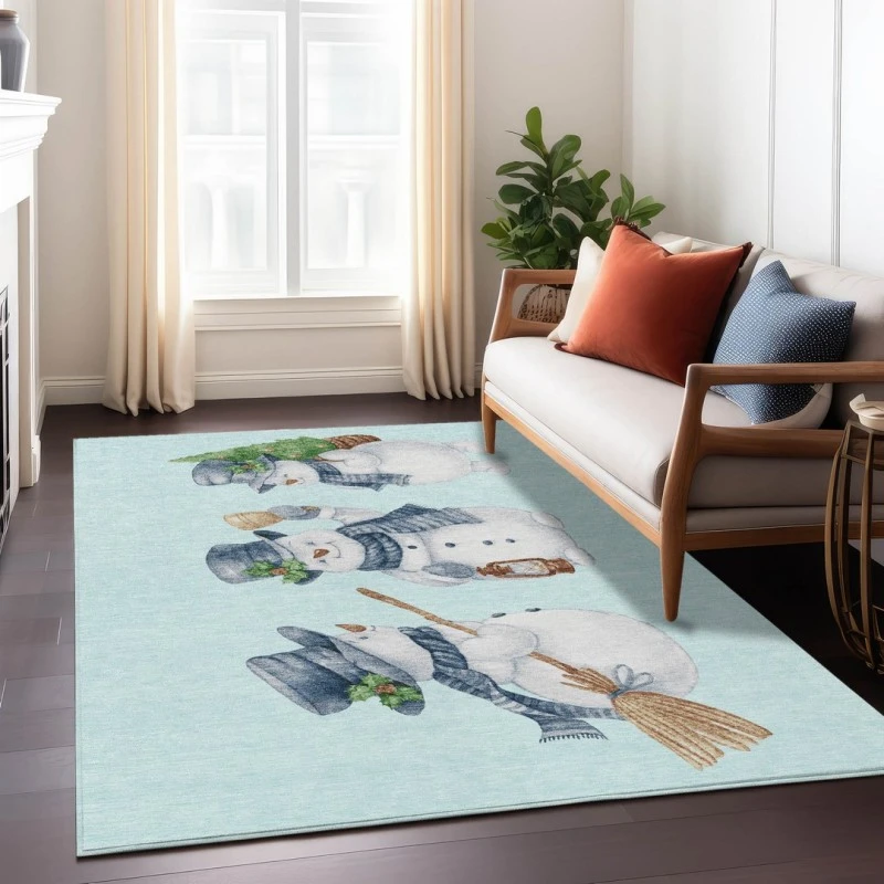 Addison Rugs Chantille Blue ACN1826 8ft. x 10ft. Rect. Rug