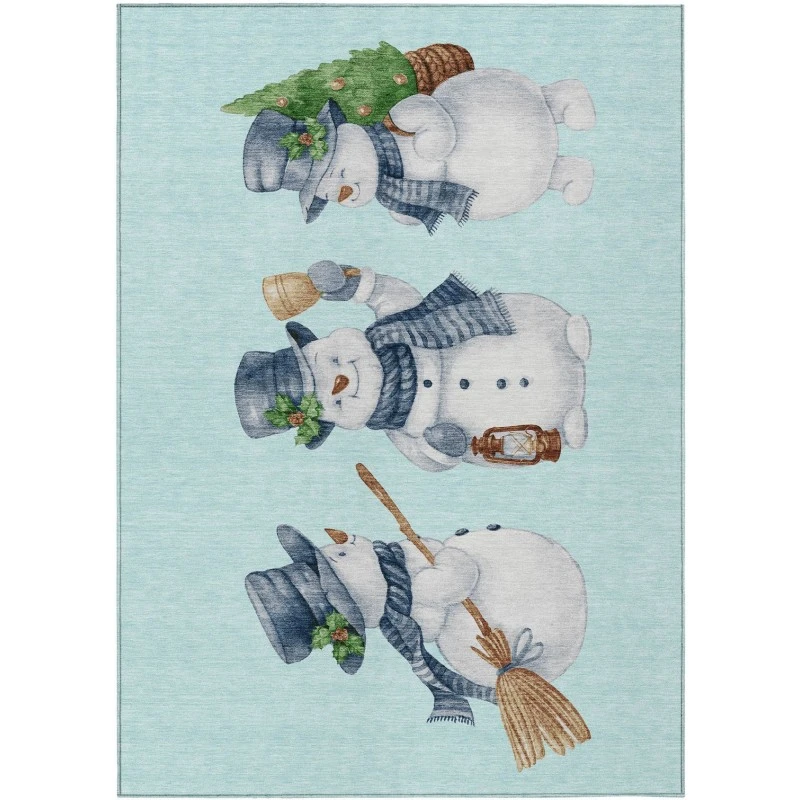 Addison Rugs Chantille Blue ACN1826 8ft. x 10ft. Rect. Rug
