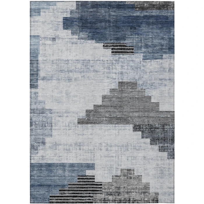 Addison Rugs Chantille Blue ACN1829 8ft. x 10ft. Rect. Rug