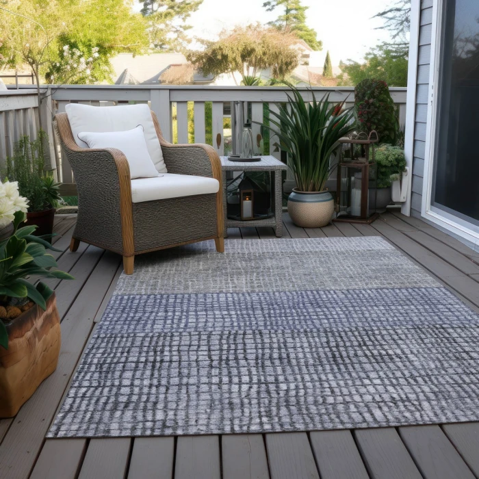Addison Rugs Chantille Blue ACN1831 9ft. x 12ft. Rect. Rug
