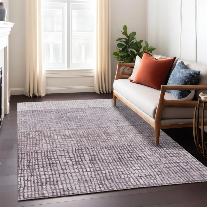 Addison Rugs Chantille Purple ACN1831 9ft. x 12ft. Rect. Rug