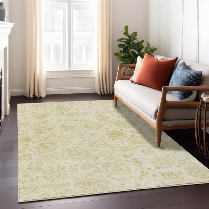 Addison Rugs Chantille Gold ACN1833 5ft. x 7ft.6in. Rect. Rug