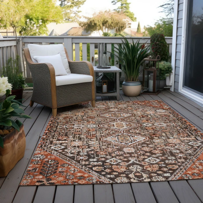 Addison Rugs Chantille Brown ACN1834 5ft. x 7ft.6in. Rect. Rug