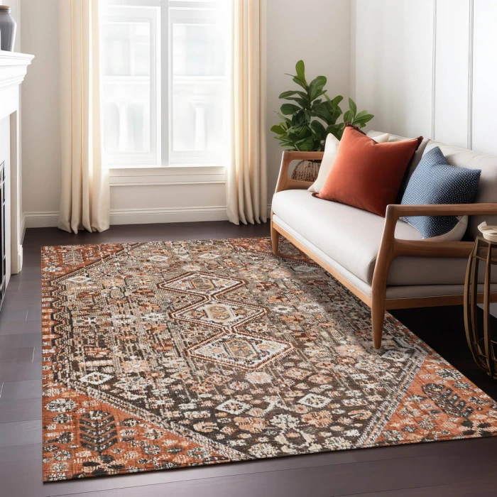Addison Rugs Chantille Brown ACN1834 5ft. x 7ft.6in. Rect. Rug