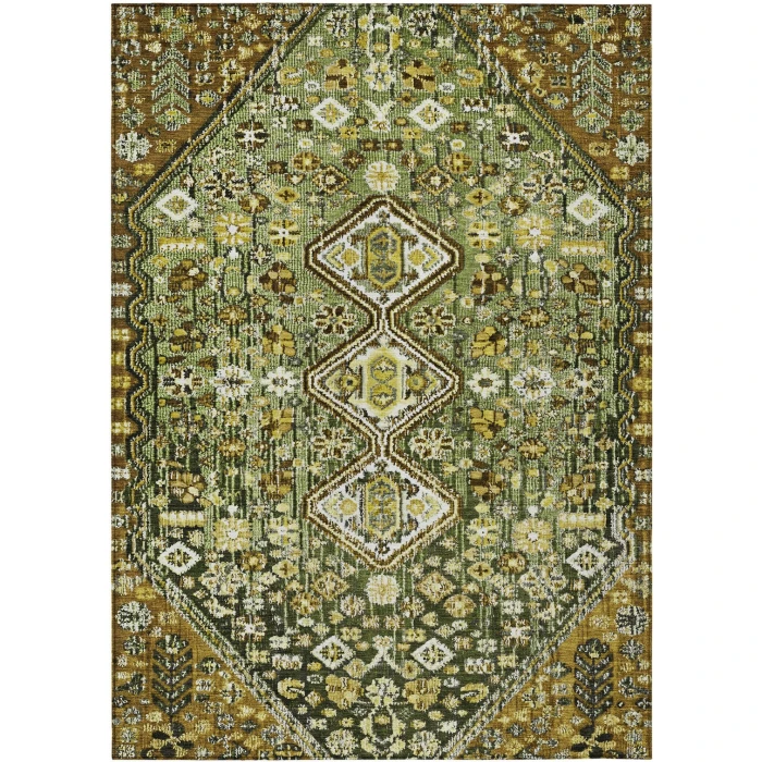 Addison Rugs Chantille Green ACN1834 9ft. x 12ft. Rect. Rug