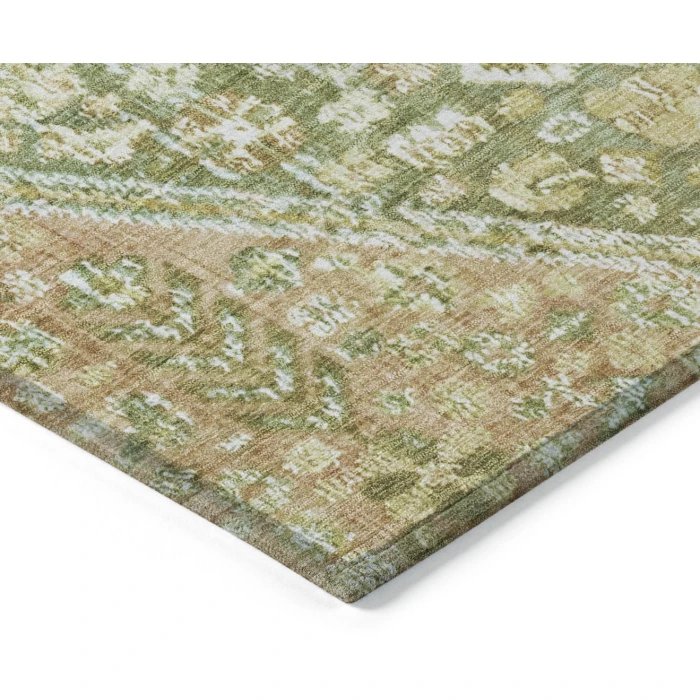 Addison Rugs Chantille Green ACN1834 5ft. x 7ft.6in. Rect. Rug