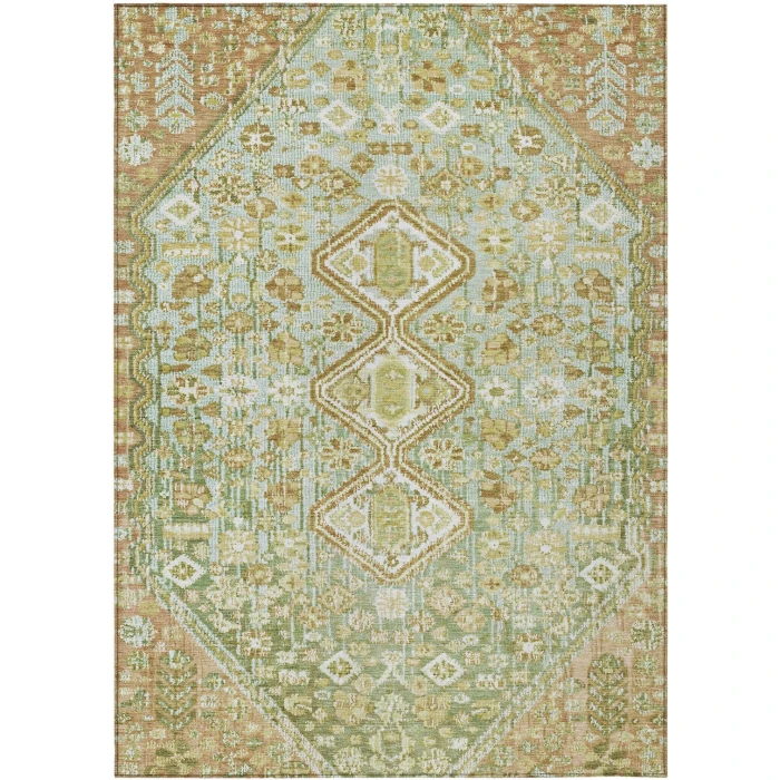 Addison Rugs Chantille Green ACN1834 5ft. x 7ft.6in. Rect. Rug
