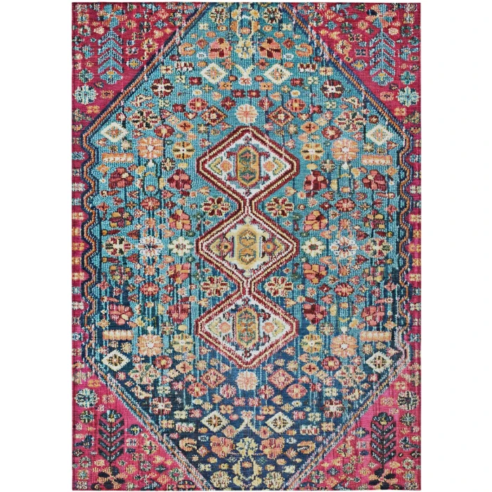 Addison Rugs Chantille Teal ACN1834 9ft. x 12ft. Rect. Rug