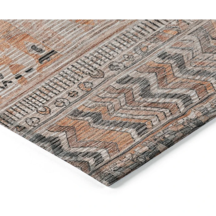 Addison Rugs Chantille Orange ACN1835 9ft. x 12ft. Rect. Rug
