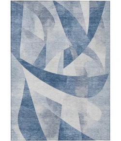 Addison Rugs Chantille Blue ACN1836 9ft. x 12ft. Rect. Rug