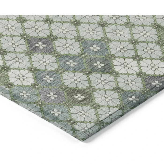 Addison Rugs Chantille Green ACN1837 5ft. x 7ft.6in. Rect. Rug