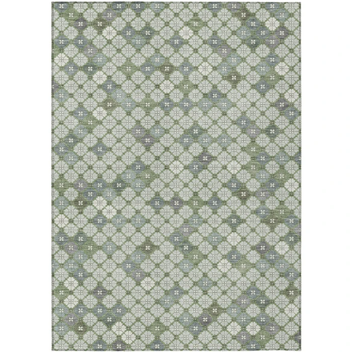 Addison Rugs Chantille Green ACN1837 5ft. x 7ft.6in. Rect. Rug