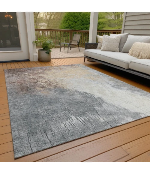 Addison Rugs Chantille Orange ACN1842 8ft. x 10ft. Rect. Rug