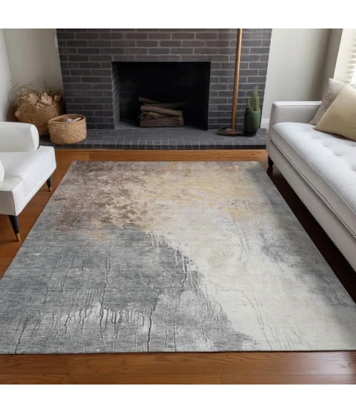 Addison Rugs Chantille Orange ACN1842 8ft. x 10ft. Rect. Rug
