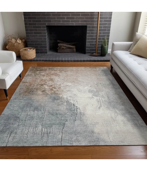 Addison Rugs Chantille Orange ACN1842 8ft. x 10ft. Rect. Rug