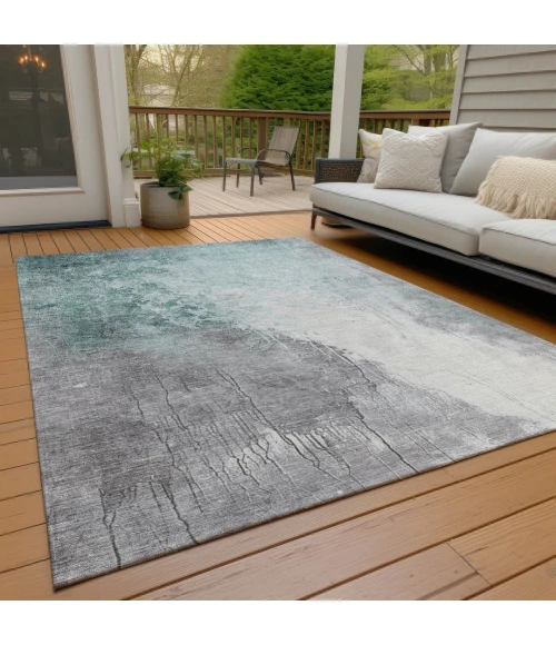 Addison Rugs Chantille Blue ACN1842 8ft. x 10ft. Rect. Rug
