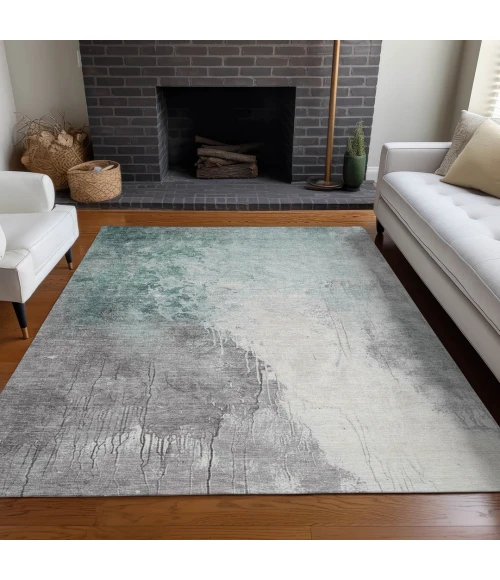 Addison Rugs Chantille Blue ACN1842 8ft. x 10ft. Rect. Rug