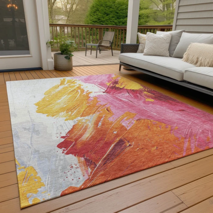 Addison Rugs Chantille Pink ACN1843 9ft. x 12ft. Rect. Rug