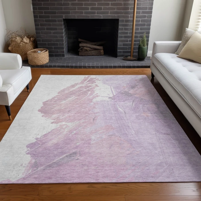 Addison Rugs Chantille Purple ACN1843 5ft. x 7ft.6in. Rect. Rug