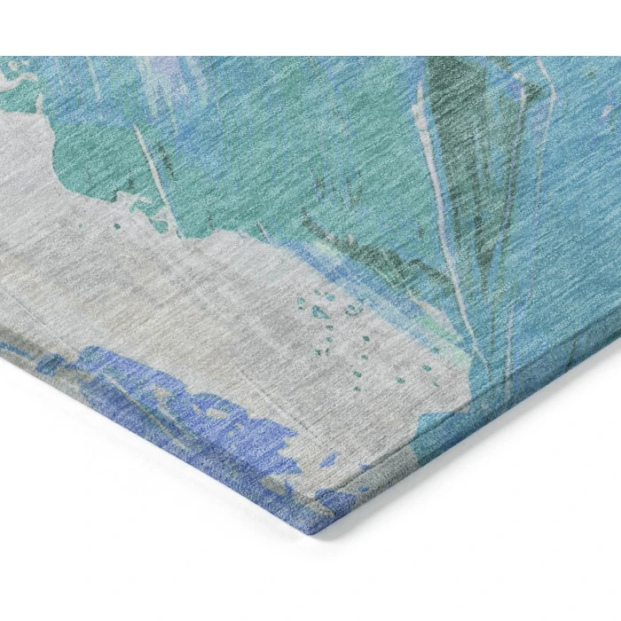Addison Rugs Chantille Blue ACN1843 8ft. x 10ft. Rect. Rug