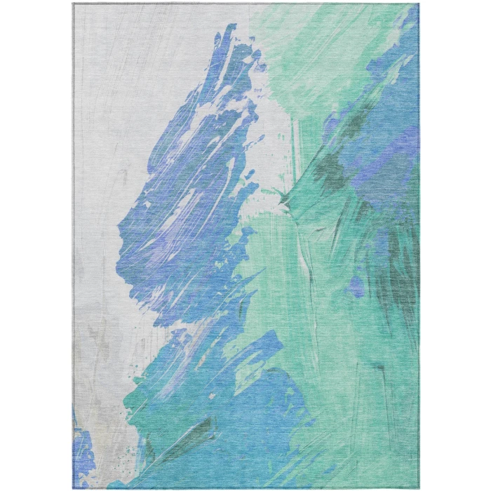 Addison Rugs Chantille Blue ACN1843 8ft. x 10ft. Rect. Rug