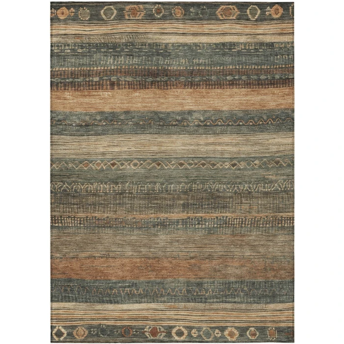 Addison Rugs Chantille Green ACN1847 5ft. x 7ft.6in. Rect. Rug