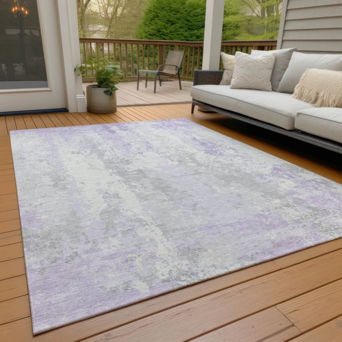 Addison Rugs Chantille Purple ACN1848 9ft. x 12ft. Rect. Rug