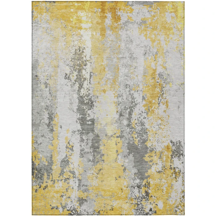 Addison Rugs Chantille Gold ACN1848 9ft. x 12ft. Rect. Rug