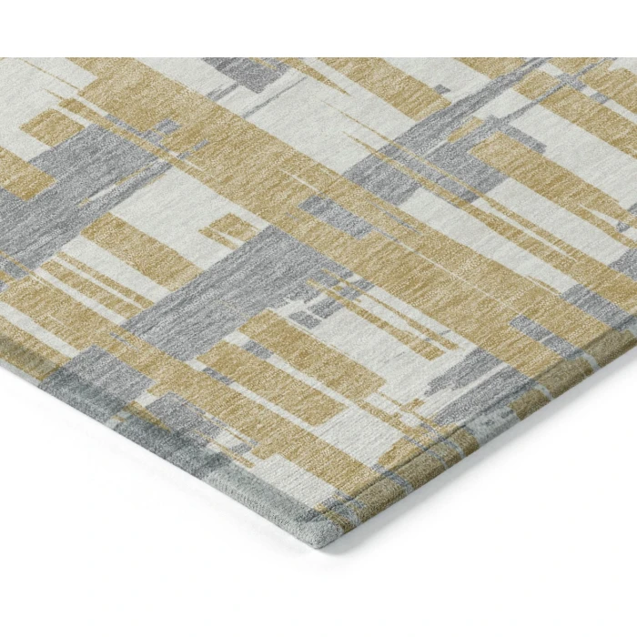 Addison Rugs Chantille Gold ACN1849 5ft. x 7ft.6in. Rect. Rug