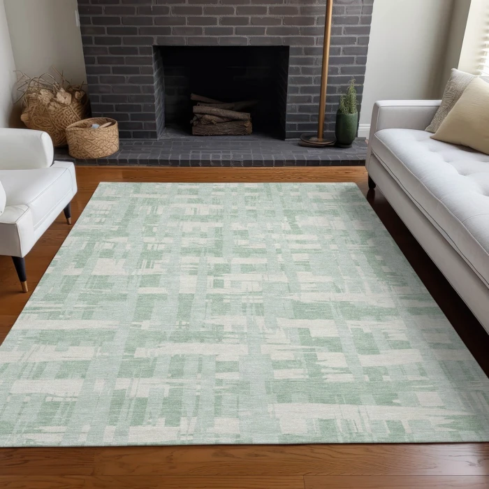 Addison Rugs Chantille Green ACN1849 5ft. x 7ft.6in. Rect. Rug