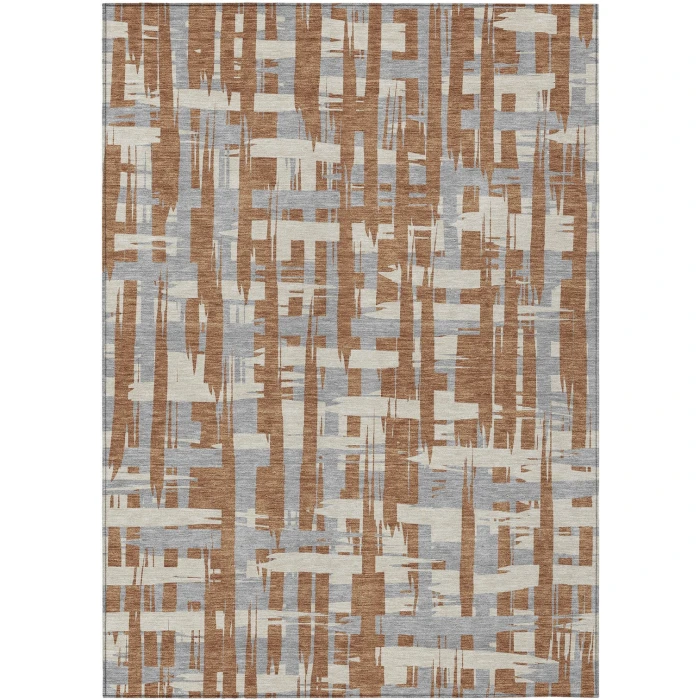 Addison Rugs Chantille Orange ACN1849 8ft. x 10ft. Rect. Rug
