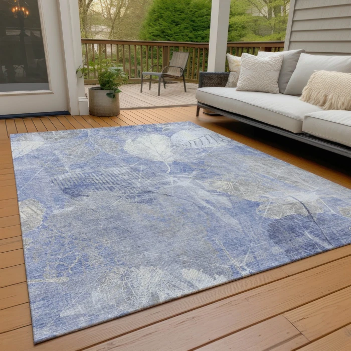 Addison Rugs Chantille Blue ACN1850 8ft. x 10ft. Rect. Rug