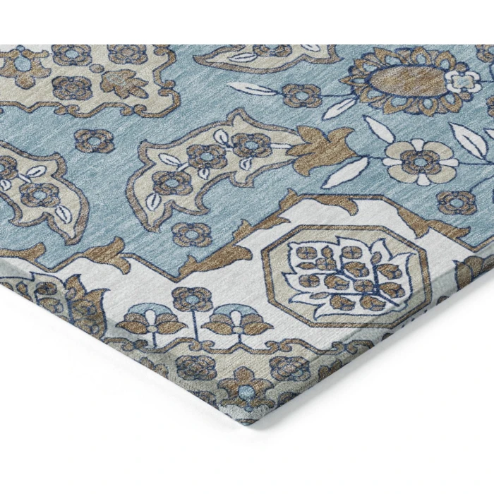 Addison Rugs Chantille Blue ACN1853 8ft. x 10ft. Rect. Rug