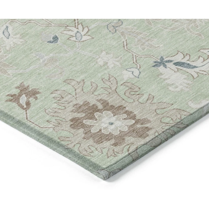 Addison Rugs Chantille Green ACN1854 5ft. x 7ft.6in. Rect. Rug